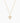 14k gold three stone diamond pendant necklace